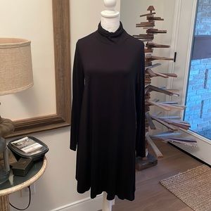 Black Turtle Neck Dress